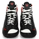 Борцовки кожаные Fistrage 9736 размер 34 Black-Red-White - изображение 3