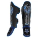 Защита голени и стопы для единоборств Yokkao 9793 размер S Black-Blue - изображение 4