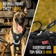 Шлея-жилет OneTigris Colossus Tactical Harness для собак Черный М (161440) - изображение 7