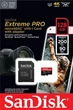 SanDisk Карта пам'яті 128GB microSDXC C10 UHS-I U3 R200/W90MB/s Extreme Pro V30 + SD - изображение 2