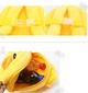 Рюкзак дитячий Kakoo Маленьке каченя антивтрата жовте 26х24х10см 6.5л маленьке м'яке плюшеве К22 - зображення 5