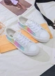 Детские кеды для девочки с блестками White 34 р. - изображение 3