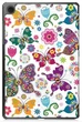 Чехол Smart Case на Samsung Galaxy Tab A9 (8.7") / чехол для планшета с функцией подставки / (бабочки) - изображение 3
