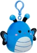 Мʼяка іграшка на кліпсі Squishmallows Метелик Вейверлі 9 см (SQCP00220) - зображення 6