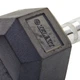 Гантель цельная шестигранная гексагональная ZELART (1шт) Pro 8кг (сталь хромированная, резина, вес 8кг) (TA-5159-8) - изображение 3