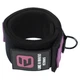Лямка для ног (1шт) TRAINING LEG STRAPS EZOUS (PL, неопрен (SBR), сталь, р-р 70х6,5см, вес 127гр, черный-фиолетовый) (H-03) - изображение 3