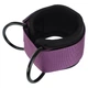 Лямка для ног (1шт) TRAINING ANKLE STRAPS 3.0 EZOUS (PL, неопрен (SBR), сталь, р-р 26х7см, вес 136гр, черный-фиолетовый) (H-04) - изображение 3