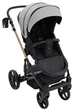 Коляска 2 в 1 Bair Onyx ECO OE-14 светло-серый - изображение 7