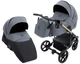 Коляска 2 в 1 Bair Onyx ECO OE-47 графіт - зображення 1