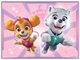 Пазл міні DoDo Paw Patrol 200144 Скай та Еверест - зображення 3