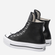 Trampki damskie na platformie Converse Platform Hi Leather 561675C 37 (6.5US) 23.5 cm Czarne (888755795712) - obraz 4