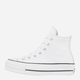 Жіночі кеди високі Converse Platform Hi Leather 561676C 36 (5.5US) 22.5 см Білі (888755795828) - зображення 3