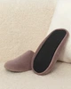 Тапочки домашние велюровые закрытые Мокко Maybel 38-39 (3348_3) - изображение 3