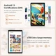 Планшет 10.1" Full HD Powmus T28 8/128Gb 8 ядер Android 13 8000 mAh Сірий - зображення 4