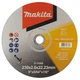 Відрізний диск Makita D-75568 (230х22.23х2 мм) тонкий плаский круг по нержавіючій сталі (30885) - зображення 1