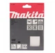Набір шліфувального паперу Makita P-36588 (114х140 мм, К240, 10 шт) білий шліфпапір шліфлисти (6881) - зображення 1