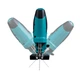 Акумуляторний лобзик Makita JV103DZ CXT (10,8В Slider, 23мм) електрична ручна безщіткова лобзикова пила (4156) - зображення 11