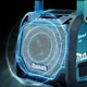 Акумуляторна Bluetooth колонка Makita DMR202 (10.8 - 18 В) спікер аудіопрогравач з USB без АКБ і зарядного пристрою (6229) - зображення 8