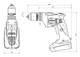 Дриль акумуляторний Metabo BE 18 LTX 6 (каркас - MetaLoc) 18 В, 4 Нм, 0-4000 об/хв, сталь/дерево - 6/12мм 600261840 (5405) - зображення 4