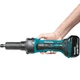 Акумуляторна пряма шліфмашина Makita DGD800Z (18В, 6мм / 38мм) шліфмашинка електрична ручна (4048) - зображення 9