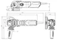 Угловая шлифмашина Metabo WEBA 17-125 Quick, 1700 Вт, болгарка с функцией автобаланса 600514000 (5585) - изображение 3