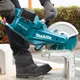 Акумуляторна дискова пила різьбяр Makita DCE090ZX1 (18 В, 230 мм) циркулярна пила без АКБ і зарядного пристрою (6288) - зображення 6