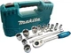 Набір інструмента Makita B-65589 (1/2", 23 шт) головки торцеві з трищіткою (7414) - зображення 3