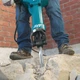 Пірамідальне долото HEX Makita B-10372 (28.6x400 мм) зубило по бетону для шестигранного патрона (30281) - зображення 5