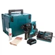 Аккумуляторный бесщеточный перфоратор Makita HR003GM201 XGT 40V MAX SDS-Plus + 2 АКБ 4 Ah + З/У + кейс MakPac электрический трехрежимный ручной (4210) - изображение 1