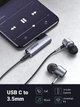 Перехідник UGREEN кутовий Type-C - 3.5 mm для навушників DAC-чип (20194) - зображення 4