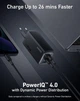 Мережевий зарядний пристрій Anker 737 GaNPrime 120W A2148 - 3 порти блок - зображення 2