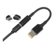 Кабель для зарядки ноутбука Lenovo Type-c female to USB pin male (Type-c - гнездо / USB pin - штекер ) - изображение 3