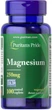 Магний оксид Puritan's Pride Magnesium 250 mg 100 таб - изображение 1