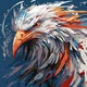 Картина по номерам "Орел" 30*30 см - изображение 1