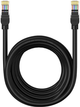 Patchcord Baseus Cat 5 UTP 8 m Black (B00133206111-06) - obraz 1