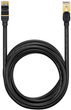 Патч-корд Baseus Cat 6 UTP 8 м Black (WKJS010601) - зображення 1