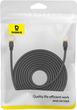 Patchcord Baseus Cat 8 SFTP 10 m Black (B0013320A111-07) - obraz 7