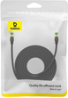 Patchcord Baseus Cat 8 SFTP 8 m Black (B0013320C111-06) - obraz 7