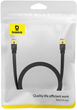 Patchcord Baseus Cat 7 SFTP 3 m Black (B00133207111-03) - obraz 7