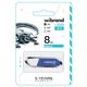USB флеш-накопитель флешка Flash Wibrand USB 2.0 Aligator 8Gb Blue - изображение 2