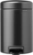 Бак для мусора с педалью Brabantia NewIcon Pedal Bin 3 л Графитовый (233449_MIRS) - изображение 1