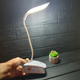 Led лампа настольная на прищепке с аккумулятором и USB высота 27см, 14 светодиодов 3 режима свечения, белая - изображение 1
