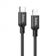 Кабель Hoco Type-C to Lightning Double Speed X14 |1m, 20W, PD| black - зображення 2