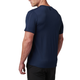 Футболка тактична потовідвідна 5.11 Tactical No Mercy PT-R Short Sleeve Top Pacific Navy XL (82133-721) - зображення 3