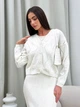 Кардиган вязаный женский ARTKNIT Grace S/M Молочный (4823093462809) - изображение 1