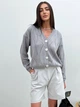 Кардиган вязаный женский ARTKNIT Grace S/M Серый (4823093462830) - изображение 1