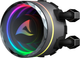 Chłodzenie wodne Sharkoon S80 RGB AIO 240mm Black (4044951038008) - obraz 9