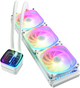 Система жидкостного охлаждения Enermax Aquafusion ADV 360 мм Liquid CPU Cooler White (4713157727299) - изображение 3