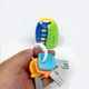 Дитяча розвиваюча іграшка автомобільні ключі-брелок Smart Remote зі кнопками, що світяться і звуком, різнобарвний (87109421) - зображення 5