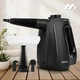 Пароочисник високого тиску MalTec HDS3550W-PRO 1350 Вт 550 мл 3 бар для дому та автомобіля 6 насадок + аксесуари Чорний - зображення 5